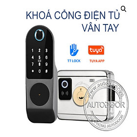 Hình ảnh Khóa cổng điện tử AXL-067