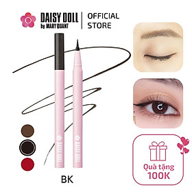 Bút Kẻ Mắt Dạng Lỏng Chống Nước Không Trôi BK Black Daisy Doll By Mary Quant Eyeliner Nhật Bản 0.5g