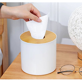 Mua Hộp Đựng Khăn Giấy Nắp Gỗ Sang Trọng