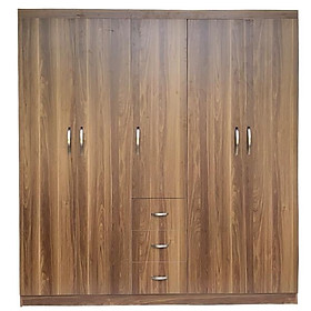 Tủ Áo 5 Cánh Gỗ MDF Melamine Ngọc Lan