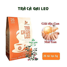 Combo 08 Hộp Trà CÀ GAI LEO Thái Hưng Thải độc gan, mát gan