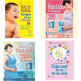 Hình ảnh sách Combo thai giáo (bộ 4 cuốn)