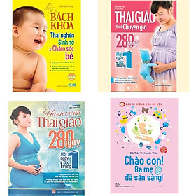 Hình ảnh Bookset Sách:  4 Cuốn Sách Mang Thai Hay Nhất Dành Cho Mẹ Bầu
