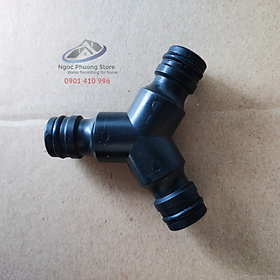 COMBO Cút nối nhanh chia 3 hướng ống mềm, nối ống mềm từ 14mm đến 21mm AQUAMATE ĐÀI LOAN - Mã W3280
