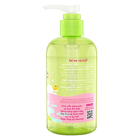 Sữa Tắm Gội Purité Baby Hoa Anh Đào Natural Baby 2in1 Wash Cherry Blossom (250ml)