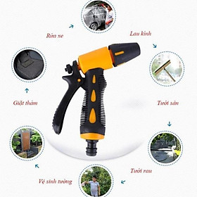 Mua Vòi tưới cây rửa xe️️ Vòi xịt nước tăng áp thông minh rửa xe  tưới cây có đầu xoay tiện lợi M319622162236224