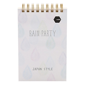Nơi bán Sổ LX Twin Memopad Rain Party Motto A6 120 Trang (9.7 x 14.8 cm) - Giá Từ -1đ