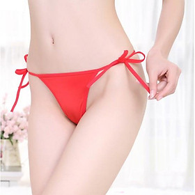 Quần lót buộc dây lọt khe siêu sexy - Màu đỏ