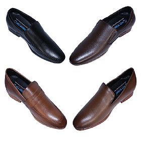 Giày tăng chiều cao Huy Hoàng màu đen, nâu đất, vàng bò, nâu đỏ HT7551-52-53-54