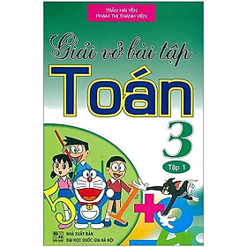 Hình ảnh Sách - Giải vở bài tập toán lớp 3 tập 1+2