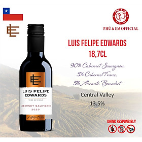 Rượu Vang Đỏ Chile Luis Felipe Edwards Cabernet Sauvignon 187ml