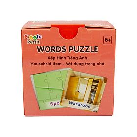 Đồ chơi xếp hình từ vựng Tiếng Anh - Xếp hình - Giggle Puzzle - Nguyễn Trắc