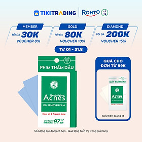 Phim Thấm Dầu Acnes Oil Remover Film 50 Tờ