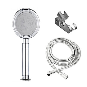 Mua Bộ vòi tắm hoa sen tăng áp hợp kim nhôm 2 lớp kèm dây sen inox 1 5m  và đế cài sen nhiều chế độ - Vòi hoa sen tăng áp lực nước