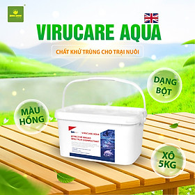 Chất khử trùng Virucare Aqua 5kg – Diệt khuẩn, virus và nấm cho trại giống tôm cá - Chính hãng Behn Meyer (Anh)