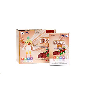 Nước linh chi táo đỏ Hàn Quốc Daedong Korea Ginseng 80ml x 15 gói (Dành riêng cho độ tuổi trung niên, người già hay mất ngủ, huyết áp không ổn định và phụ nữ thời kì mãn kinh)