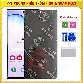 Mua Dán dẻo PPF chống nhìn trộm cho Samsung Note 10  Note 10 Plus (Note 10+)