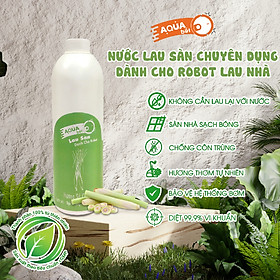 Nước Lau Sàn Chuyên Dụng Cho Robot hút Bụi Lau Nhà - AQUABOT - Hương Sả chanh