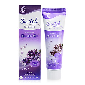 Kem đánh răng Zettoc Switch Toothpaste Lavender