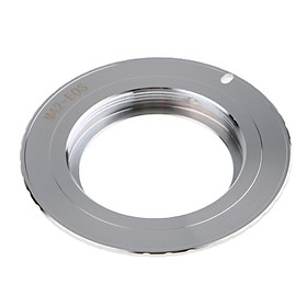 M42 Chips Lens Adapter Ring for AF III to EOS EF Mount EMF Adaptor for for for Canon 550D 7D 5D -Silver