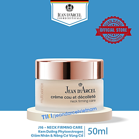 J16 Kem dưỡng Phytoestrogen giảm nhăn và nâng cơ vùng cổ - Neck Firming Care 50ml - Jean d'Arcel