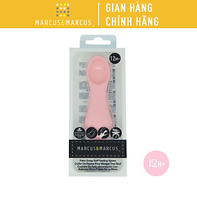 Thìa tập ăn silicon cho bé Palm Grasp Marcus & Marcus, từ 12 tháng