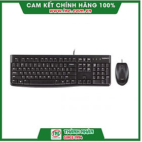 Mua Combo bàn phím + chuột có dây Logitech MK120 -Hàng chính hãng