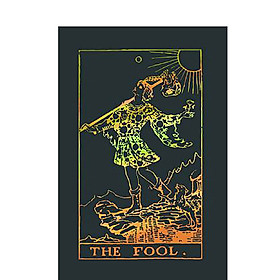 Bộ Bài The Fool Black Tarot 78 Lá Bài