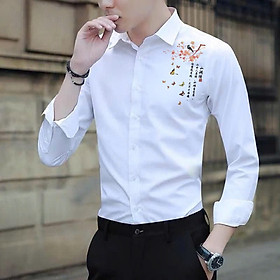 Áo Sơ Mi Nam Nữ In Chữ Ký Chất Vải Mịn Mát, Thiết Kế Sang Trọng, Lịch Sự Mặc Đôi, Cặp Đều Được