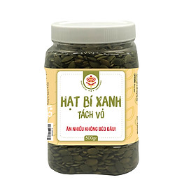 Hình ảnh Hạt Bí Xanh Đã Tách Võ (Đã Rang) TETE 500 gram