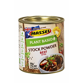 Hạt nêm Massel 100% không bột ngọt 168gr - Vị Bò (Mẫu mới)
