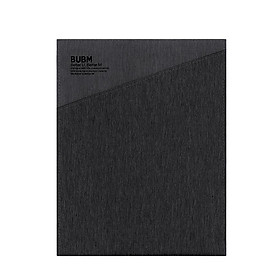 BUBM Storage Bag Compatible With IPAD Simple Fluff Protection Wear-resistant Water-proof High Quality Fabrics Black