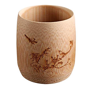 2-3pack Natural Bamboo Drinking Cup Beer Juice Mug Cup Wooden Tea Cup Sake Cups