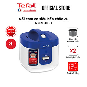 Mua Combo Nồi cơm điện cơ Tefal RK361168 - 1.5L & Bàn ủi hơi nước Tefal Smart Protect FV4980E0 - Hàng chính hãng