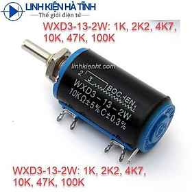Mua WXD3-13-2W Chiết áp đa vòng quay chính xác các giá trị 1K  2K2  4K7  10k  47K  100K