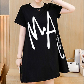 ĐẦM BẦU COTTON CHỮ TRẺ TRUNG DR2344