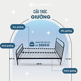 Mua Giường sắt hiện đại sang trọng và thẩm mỹ -  Decor mọi phong cách - Tháo lắp dễ dàng - Đóng hộp gọn gàng - Nhẹ nhàng vận chuyển