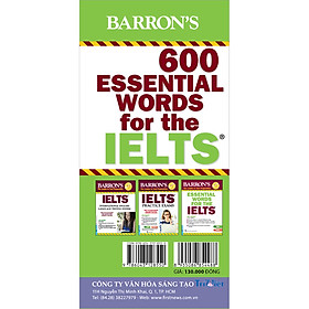 Hộp Flash Cards - 600 Essential Words For The IELTS (Tái Bản)