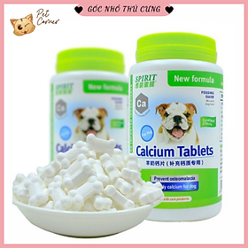Viên nhai Spirit bổ sung canxi, khoáng, đẹp lông da, vitamin, men tiêu hóa cho chó mèo