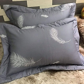 Mua 2 VỎ GỐI NẰM LÓT BÔNG. COTTON HÀN 45x65 cm