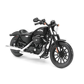 Mô Hình Xe Harley Davidson 13 Sportster Iron 883 Flat Black 1:12 Maisto MH-32326