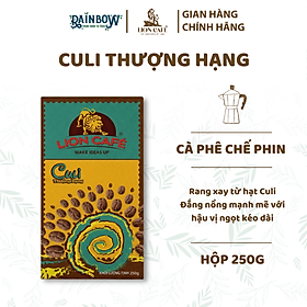 LION CAFE - Cà phê chế phin - Culi Thượng hạng - Hộp 250g