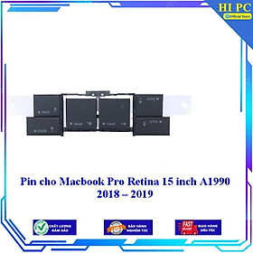 Pin cho Macbook Pro Retina 15 inch A1990 2018 – 2019 - Hàng Nhập Khẩu