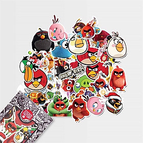 Angry bird - Set 30 sticker hình dán