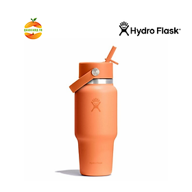 Bình giữ lạnh tiêu chuẩn HYDRO FLASK Wide Flex Straw Travel Cap 24oz 710ml