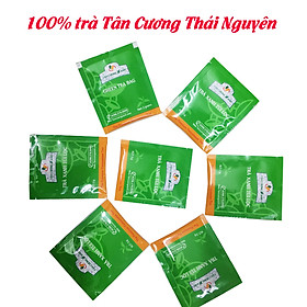 Trà Xanh Túi Lọc Tân Cương Xanh - Trà túi lọc thượng hạng, dùng pha chế, tiện lợi dùng văn phòng, đi công tác