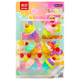 Vỉ Gôm Tẩy Cake DIY - Qihao QH-8757