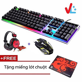 Mua Siêu Combo Chuyên Game Bàn Phím Chuột G21 - K1 + Tai Nghe Robot Gt-03 ( Tặng Lót Chuột ) - VL