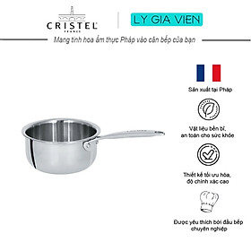 Mua Cristel Castel Pro Mini Saucepan Quánh Mini Nấu Sốt 3 Đáy Chống Dính Liền Khối