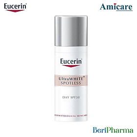 Eucerin Kem Dưỡng Trắng Da Ban Ngày Ultrawhite+ Spotless Spf30 50ml